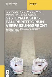 Bild: Systematisches Fallrepetitorium Verfassungsrecht - De Gruyter