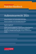 Bild: Praktiker-Handbuch Au&szlig;ensteuerrecht 2021, Erg&auml;nzungsband - IDW