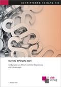 Cover: Novelle BPersVG 2021 - DBB Verlag
