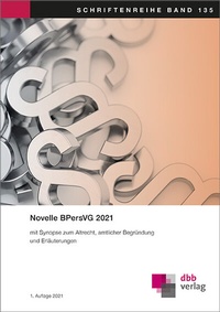 Abbildung von: Novelle BPersVG 2021 - DBB Verlag