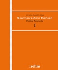 Cover: Beamtenrecht in Sachsen - Grundwerk ohne Fortsetzungsbezug - Rehm