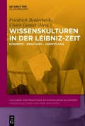 Cover: Wissenskulturen in der Leibniz-Zeit - De Gruyter Oldenbourg