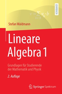 Abbildung von: Lineare Algebra 1 - Springer Spektrum