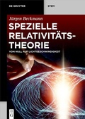 Cover: Spezielle Relativit&auml;tstheorie - De Gruyter Oldenbourg