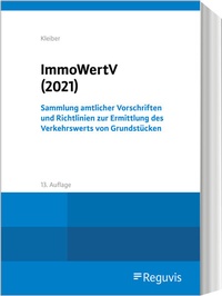Abbildung von: ImmoWertV (2021) - Reguvis Fachmedien