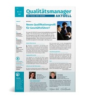 Abbildung von: Der Qualitätsmanager aktuell (QM) - WEKA