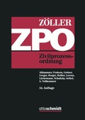 Abbildung von: Zivilprozessordnung: ZPO - Otto Schmidt Verlag
