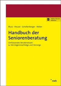 Abbildung von: Handbuch der Seniorenberatung - NWB