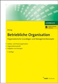 Cover: Betriebliche Organisation - NWB
