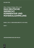 Cover: Das deutsche Seerecht. Kommentar und Materialsammlung - De Gruyter