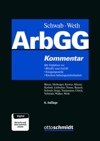 Bild vergrößern Bild: Arbeitsgerichtsgesetz: ArbGG - Otto Schmidt Verlag