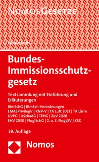 Abbildung von: Bundes-Immissionsschutzgesetz - Nomos
