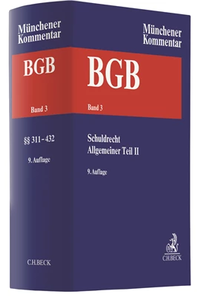 Bild vergrößern Bild: Münchener Kommentar zum Bürgerlichen Gesetzbuch: BGB - Band 3