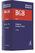 Abbildung von: Münchener Kommentar zum Bürgerlichen Gesetzbuch: BGB - Band 6 - C.H.BECK