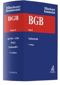 Abbildung von: Münchener Kommentar zum Bürgerlichen Gesetzbuch: BGB - Band 8 - C.H.BECK