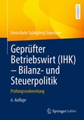 Bild: Gepr&uuml;fter Betriebswirt (IHK) - Bilanz- und Steuerpolitik - Springer Gabler