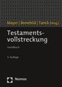 Cover: Testamentsvollstreckung - Nomos