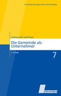 Cover: Die Gemeinde als Unternehmer - KSV Medien