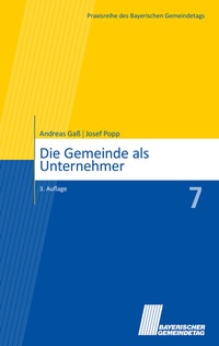 Abbildung von: Die Gemeinde als Unternehmer - Kommunal- und Schul-Verlag