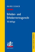 Cover: Urheber- und Urhebervertragsrecht - Mohr Siebeck