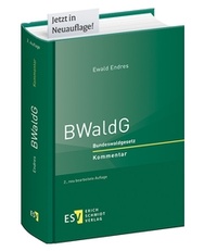 Abbildung von: BWaldG - Erich Schmidt Verlag