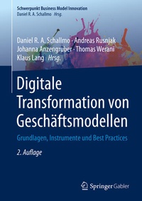 Enlarge image Cover: Digitale Transformation von Geschäftsmodellen - Springer Gabler