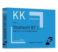 Bild vergrößern Bild: Karteikarten Strafrecht BT 1 - Alpmann Schmidt
