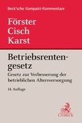 Cover: Betriebsrentengesetz - C.H.BECK