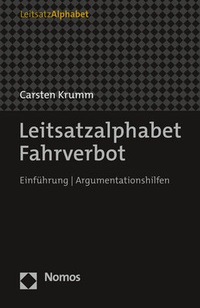 Abbildung von: Leitsatzalphabet Fahrverbot - Nomos