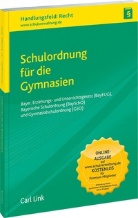 Abbildung von: Schulordnung für die Gymnasien - Carl Link Verlag