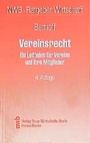 Cover: Vereinsrecht - NWB