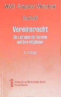 Enlarge image Cover: Vereinsrecht - NWB