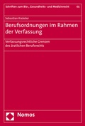 Bild: Berufsordnungen im Rahmen der Verfassung - Nomos