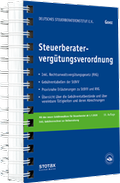 Cover: Steuerberaterverg&uuml;tungsverordnung - Stollfu&szlig;