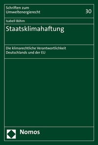 Abbildung von: Staatsklimahaftung - Nomos
