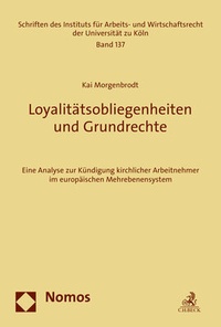Abbildung von: Loyalitätsobliegenheiten und Grundrechte - Nomos