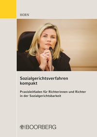 Abbildung von: Sozialgerichtsverfahren kompakt - Boorberg