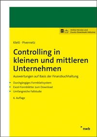 Abbildung von: Controlling in kleinen und mittleren Unternehmen - NWB