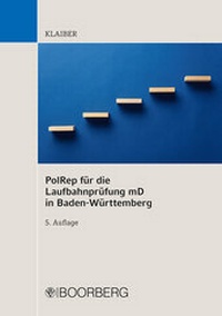 Abbildung von: PolRep für die Laufbahnprüfung mD in Baden-Württemberg - Boorberg