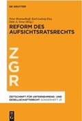 Cover: Reform des Aufsichtsratsrechts - De Gruyter