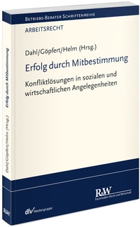 Abbildung von: Erfolg durch Mitbestimmung - Fachmedien Recht und Wirtschaft