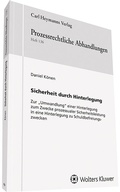 Cover: Sicherheit durch Hinterlegung (PA 136) - Carl Heymanns Verlag