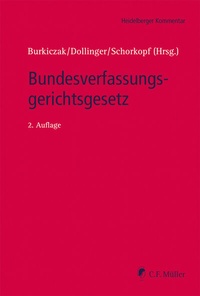 Abbildung von: Bundesverfassungsgerichtsgesetz - C.F. Müller