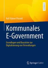 Abbildung von: Kommunales E-Government - Springer Gabler