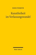 Cover: Kunstfreiheit im Verfassungswandel - Mohr Siebeck