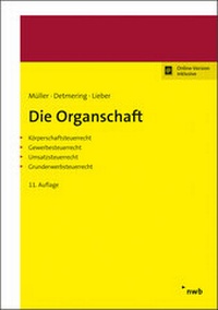 Abbildung von: Die Organschaft - NWB