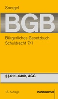 Bild: Bürgerliches Gesetzbuch mit Einführungsgesetz und Nebengesetzen (BGB) - Band 9/1 - Kohlhammer