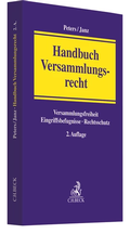 Bild: Handbuch Versammlungsrecht - C.H.BECK