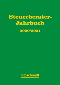 Abbildung von: Steuerberater-Jahrbuch 2020/2021 - Otto Schmidt Verlag