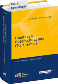 Abbildung von: Handbuch Datenschutz und IT-Sicherheit - Erich Schmidt Verlag
